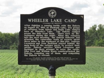 Wheeler Lake Camp Marker image. Click for full size.