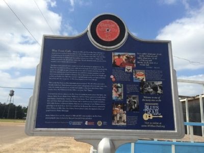 The Blue Front Café Marker (Rear) image. Click for full size.