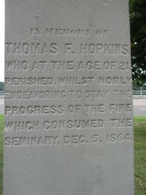 In Memory of Thomas F. Hopkins Marker image. Click for full size.