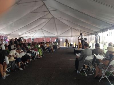 Juneteenth Marker Dedication. Click for full size. Juneteenth Marker Dedication image. Click for full size.
