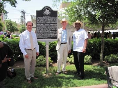 Juneteenth Marker Dedication. Click for full size. Juneteenth Marker Dedication image. Click for full size.