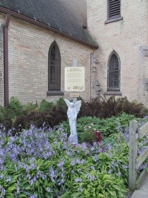 The Church of St. Agnes-by-the-Lake Marker image. Click for full size.