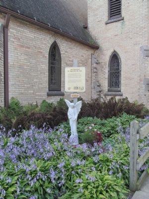 The Church of St. Agnes-by-the-Lake Marker. Click for full size. The Church of St. Agnes-by-the-Lake Marker image. Click for full size.