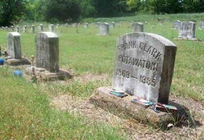 The Haskell Cemetery. Click for full size. The Haskell Cemetery image. Click for full size.