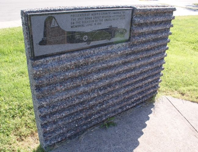 351st Bombardment Group Memorial Marker image. Click for full size.