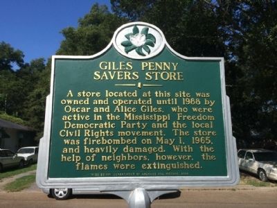 Giles Penny Savers Store Marker image. Click for full size.