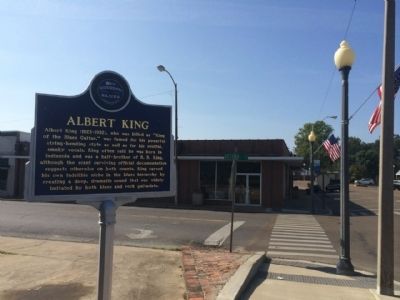 Wide shot of Albert King Marker. Click for full size. Wide shot of Albert King Marker image. Click for full size.
