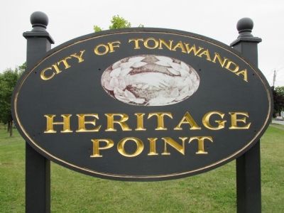 First Railroad Marker image. Click for full size.