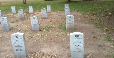 Confederate Memorial Plots closeup. Click for full size. Confederate Memorial Plots closeup image. Click for full size.