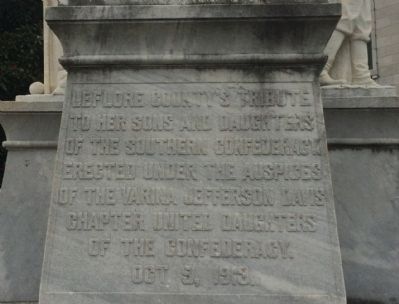 LeFlore County Confederate Memorial image. Click for full size.