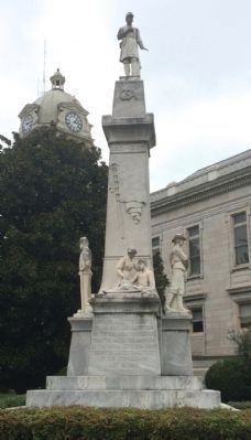 LeFlore County Confederate Memorial. Click for full size. LeFlore County Confederate Memorial image. Click for full size.