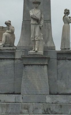 Confederate Memorial (Right side) image. Click for full size.