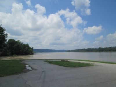 the mouth of the Kentucky River image. Click for full size.