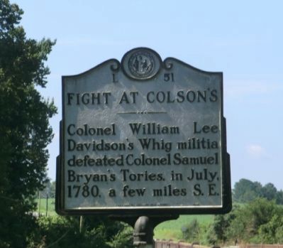 Fight at Colson's Marker image. Click for full size.