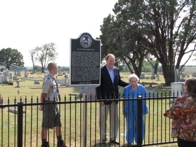 Plainview Cemetery Marker image. Click for full size.