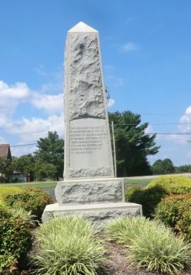 Adolph Nussmann Monument (side 3). Click for full size. Adolph Nussmann Monument (side 3) image. Click for full size.
