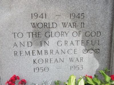 To The Glory of God and in Grateful Remembrance Marker image. Click for full size.