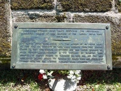 Dade Pyramids Marker. Click for full size. Dade Pyramids Marker image. Click for full size.