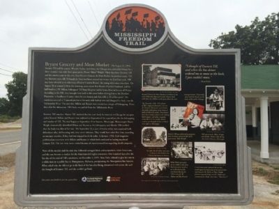 Bryant's Grocery Marker (Rear) image. Click for full size.