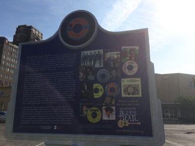 Meridian Rhythm & Blues and Soul Music Marker (Rear) image. Click for full size.