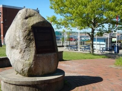 The Landing of the Loyalists Marker. Click for full size. The Landing of the Loyalists Marker image. Click for full size.