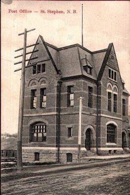 St. Stephen Post Office - Historical View image. Click for full size.