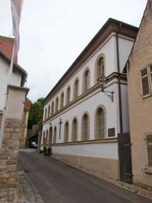 The Former Mainstockheim Synagogue - Wide View image. Click for full size.