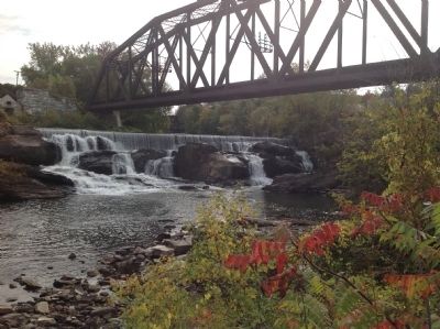 Mead's Falls and the railroad bridge image. Click for full size.