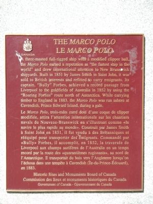 The <i>Marco Polo</i> Marker image. Click for full size.
