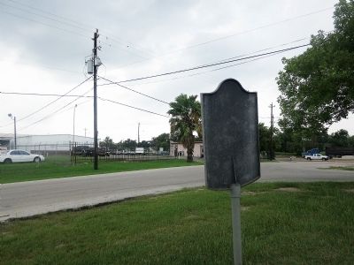 Buffalo Bayou, Brazos & Colorado Railroad Marker image. Click for full size.