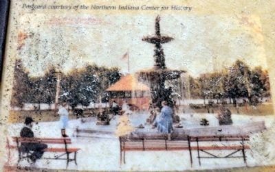 Postcard of the Electric Fountain image. Click for full size.