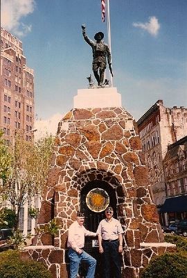 Doughboy Monument. Click for full size. Doughboy Monument image. Click for full size.