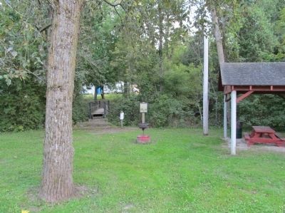 Bruemmerville Marker. Click for full size. Bruemmerville Marker image. Click for full size.