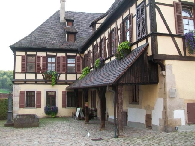 Abtshaus / Abbot's House and Marker image. Click for full size.