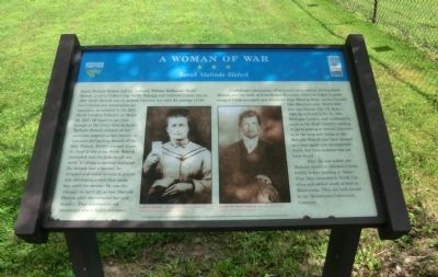 A Woman of War Marker image. Click for full size.