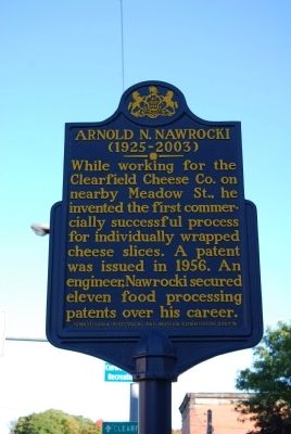 Arnold N. Nawrocki Marker image. Click for full size.