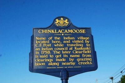 Chinklacamoose Marker image. Click for full size.