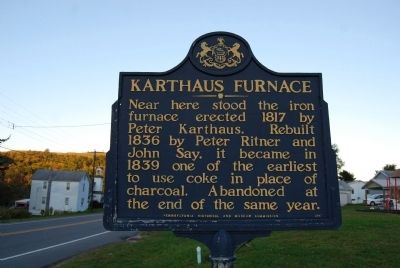 Karthaus Furnace Marker image. Click for full size.