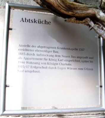 Abtsküche / Abbot's Kitchen Marker image. Click for full size.