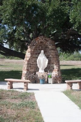 Virgin Mary shrine at Saint Patrick's Catholic Church image. Click for full size.