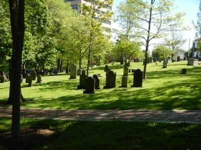 Saint Johns Original Burial Ground image. Click for full size.
