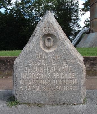 3rd Confederate Georgia Cavalry Marker image. Click for full size.