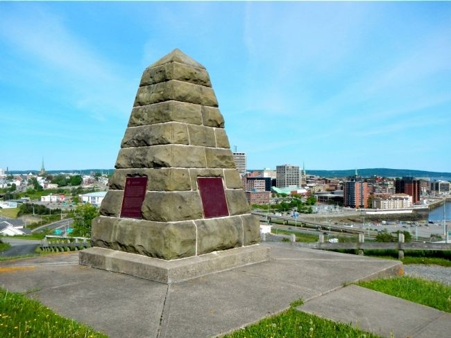 Fort Howe Monument image. Click for full size.