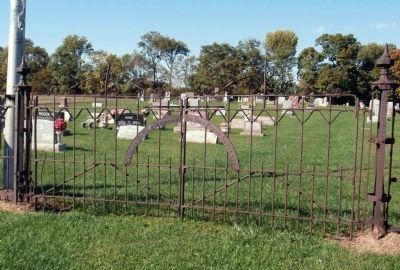 Silver Island Cemetery Front Gate. Click for full size. Silver Island Cemetery Front Gate image. Click for full size.