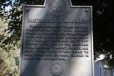 French–Atlantic Cable Company Marker. Click for full size. French–Atlantic Cable Company Marker image. Click for full size.