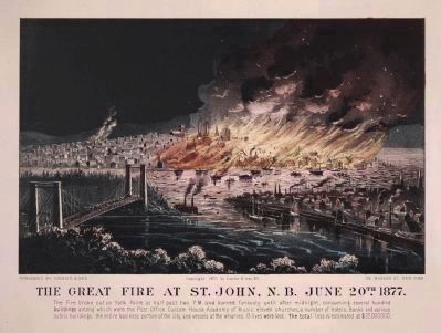 The Great Fire of 1877 image. Click for full size.