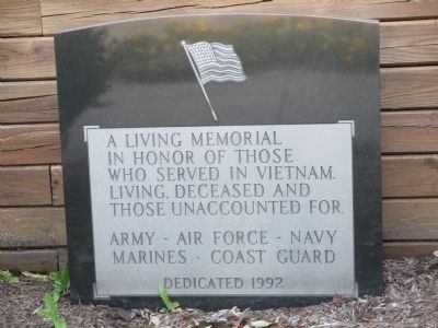 In Honor of Those Who Served in Vietnam Marker image. Click for full size.