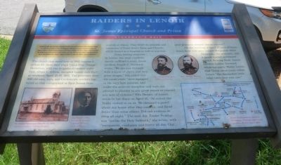 Raiders in Lenoir Marker. Click for full size. Raiders in Lenoir Marker image. Click for full size.
