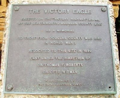 The Victory Eagle Marker image. Click for full size.