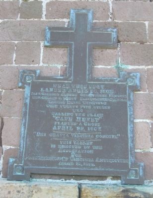 First Landing Marker. Click for full size. First Landing Marker image. Click for full size.